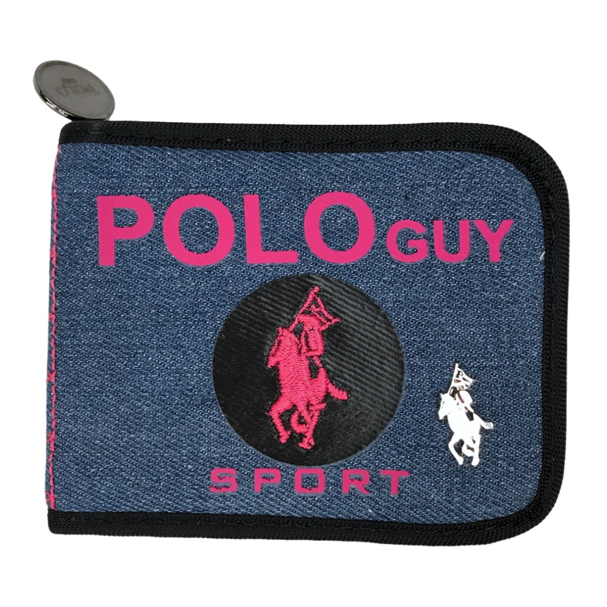 Cartera De Cierre Polo Guy Para Caballero