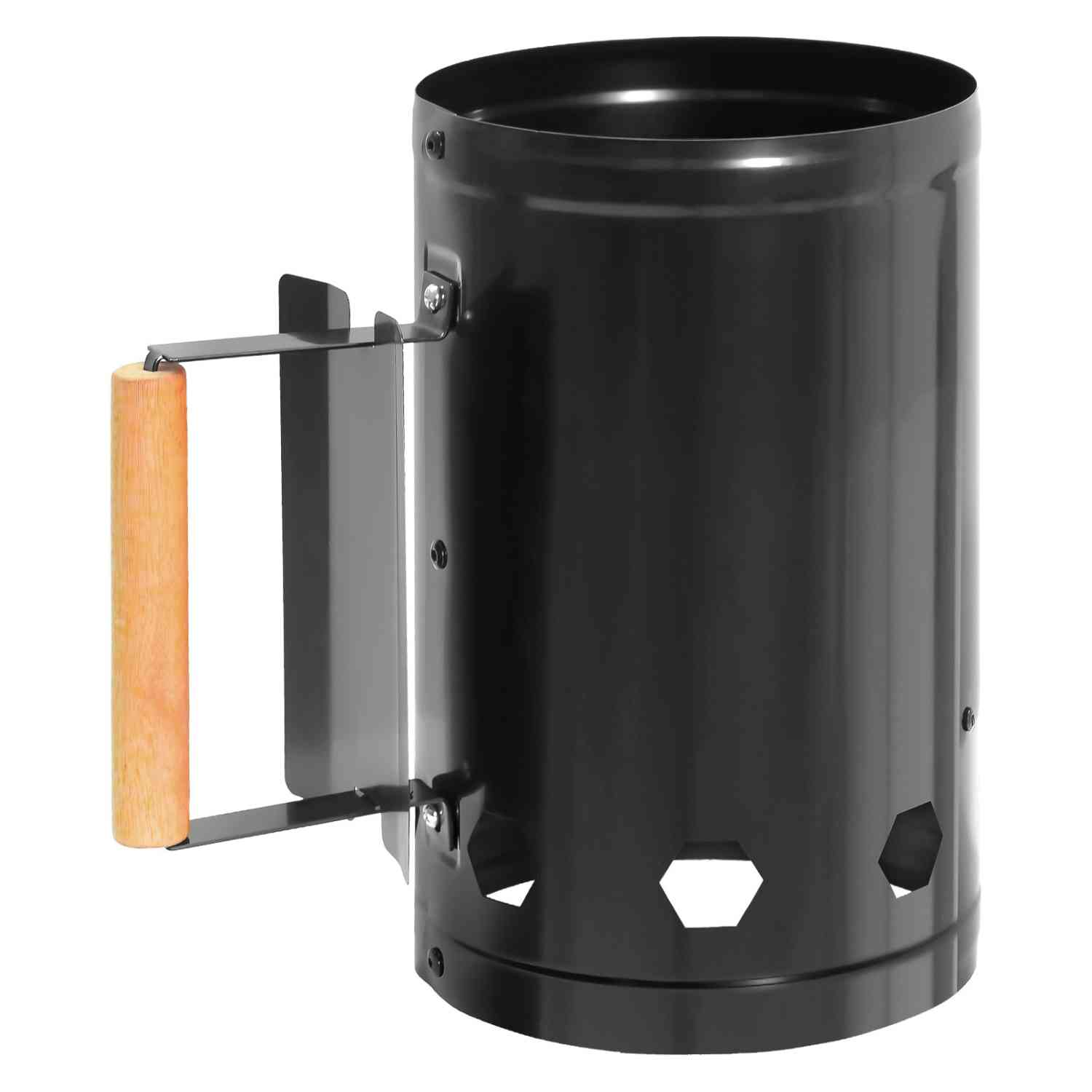 Iniciador Encendedor Carbon Arrancador Parrilla Asador 19cm