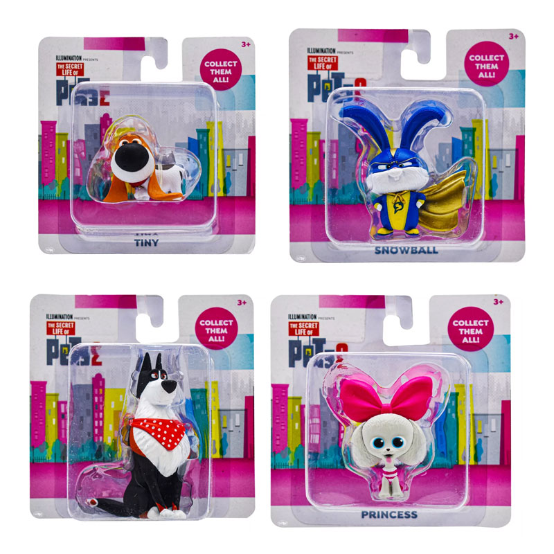 La vida secreta de tus Mascotas set de 6pz