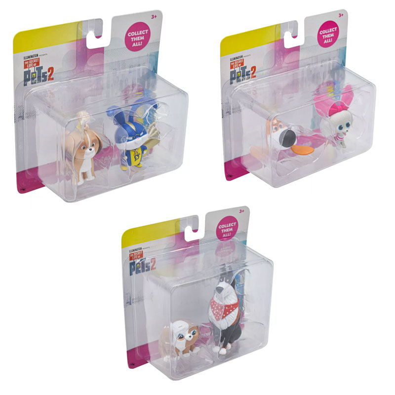 La vida secreta de tus Mascotas set de 6pz