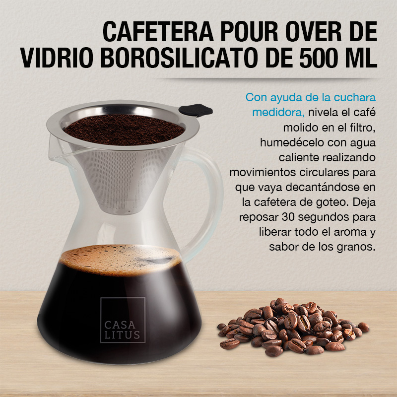 Caja Regalo para Café: Cafetera de Goteo, Jarra, Molino y Cuchara
