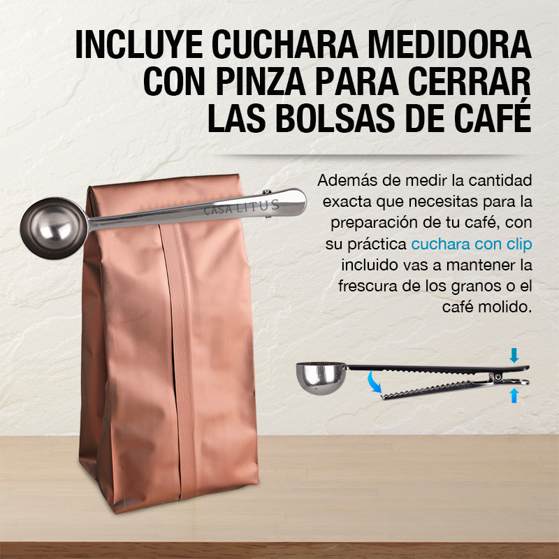 Caja Regalo para Café: Cafetera de Goteo, Jarra, Molino y Cuchara