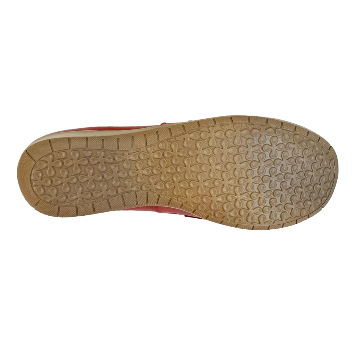 Zapatos Rojos Mocasines Mujer Sutiles Confort Piel Cómodos