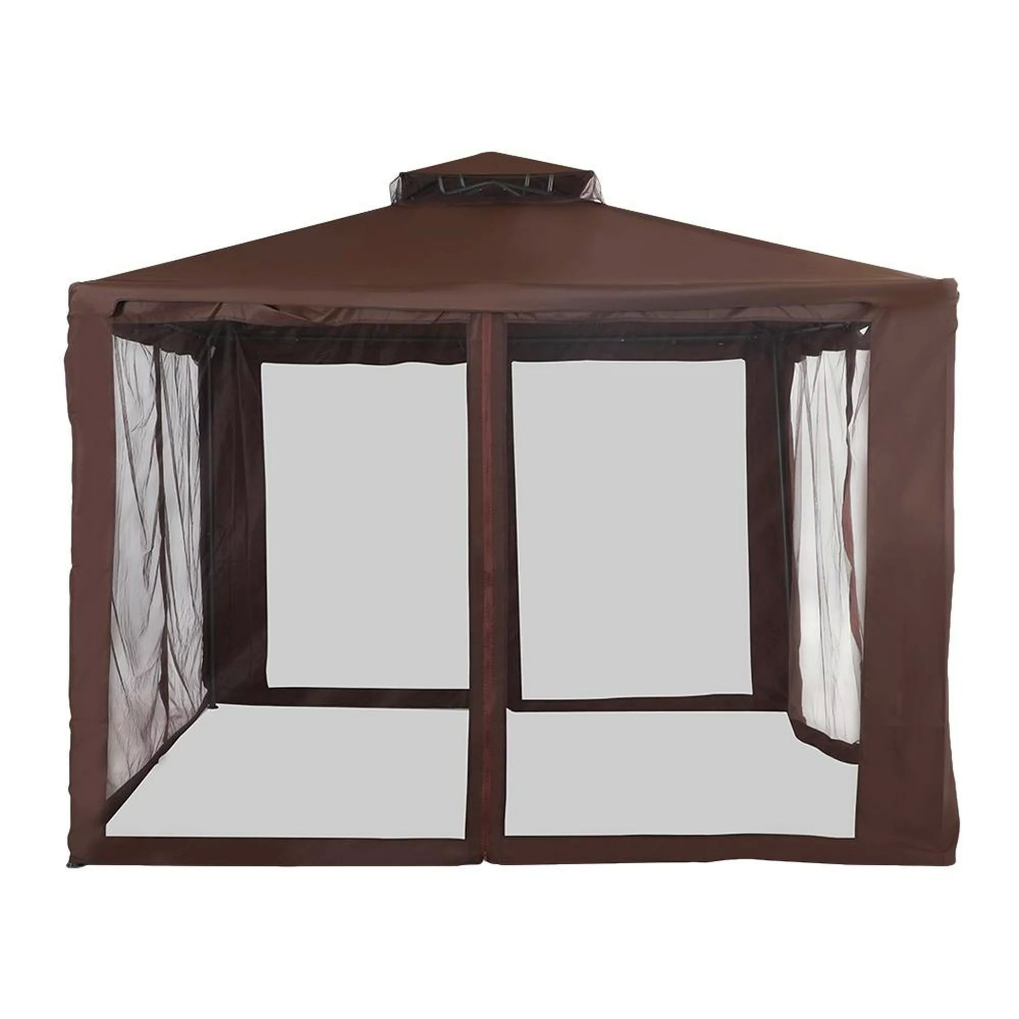 Toldo carpa para Jardín Mainstays Estructura de Metal 300 x 300 cm Beige