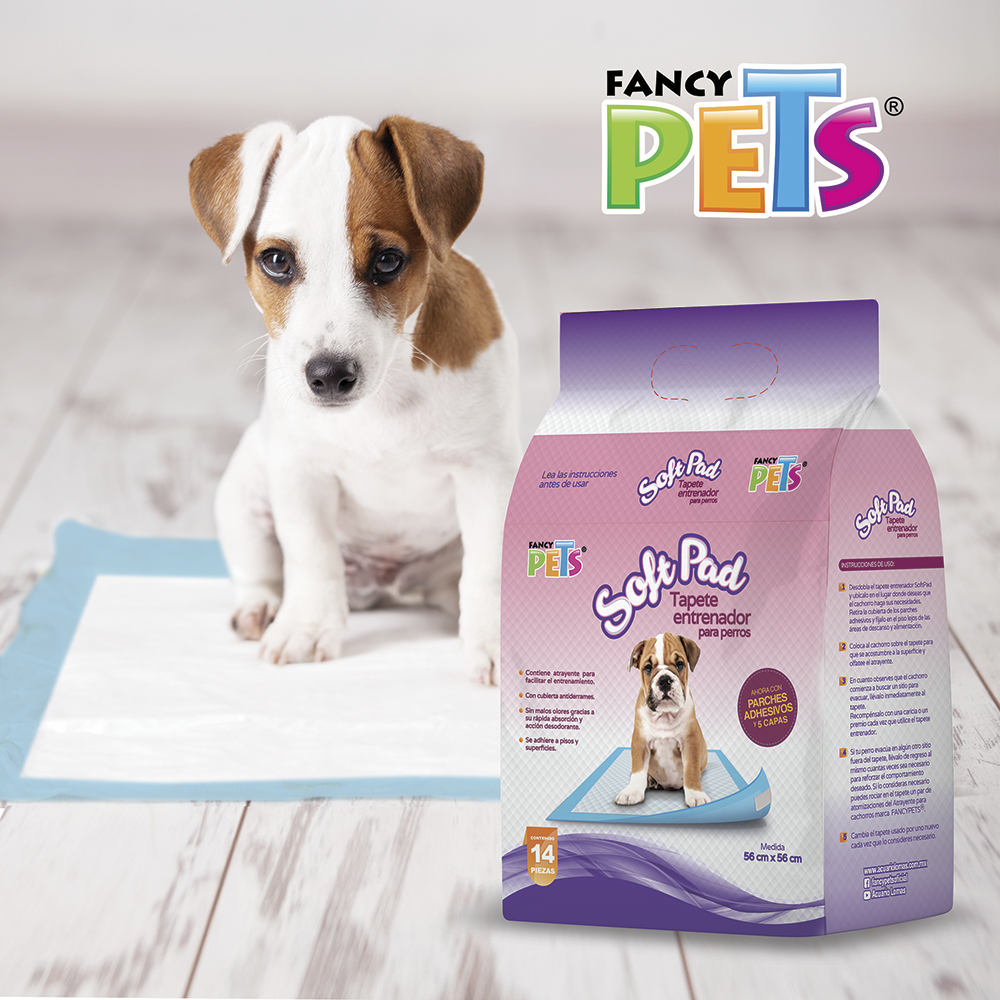 Tapete entrenador para perro Pet Toilet 1 juego de 3 pzas