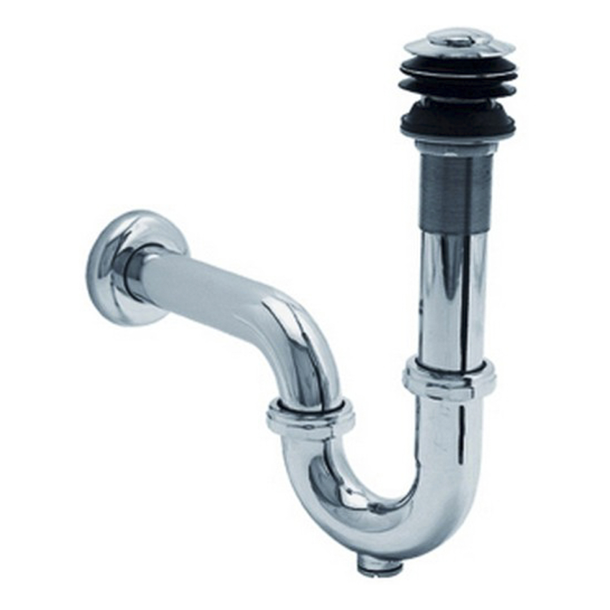 Cespol Lavabo Cubierta Sistema Click Crom Urrea Plomeria 207