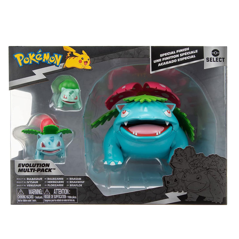 Pokemon Bulbasaur + Ivysaur + Venusaur