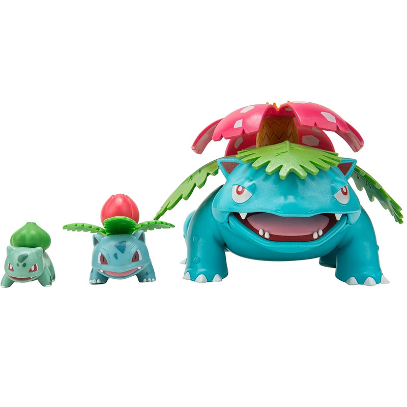 Pokemon Bulbasaur + Ivysaur + Venusaur