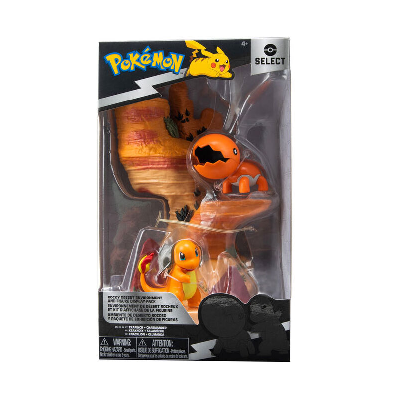 Pokemon Ambiente Trapinch + Charmander