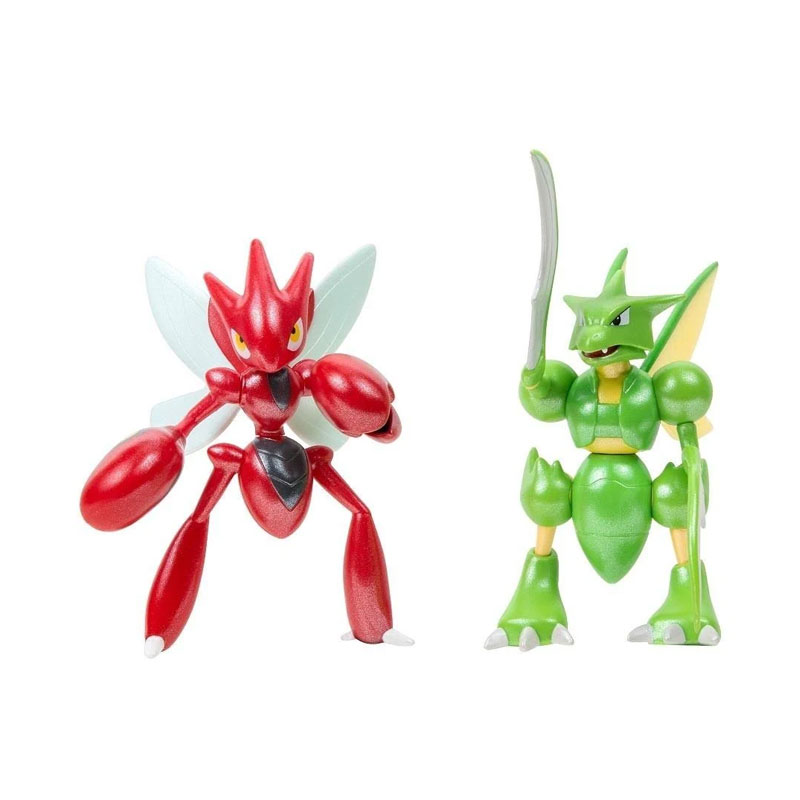 Pokemon Scyther + Scizor