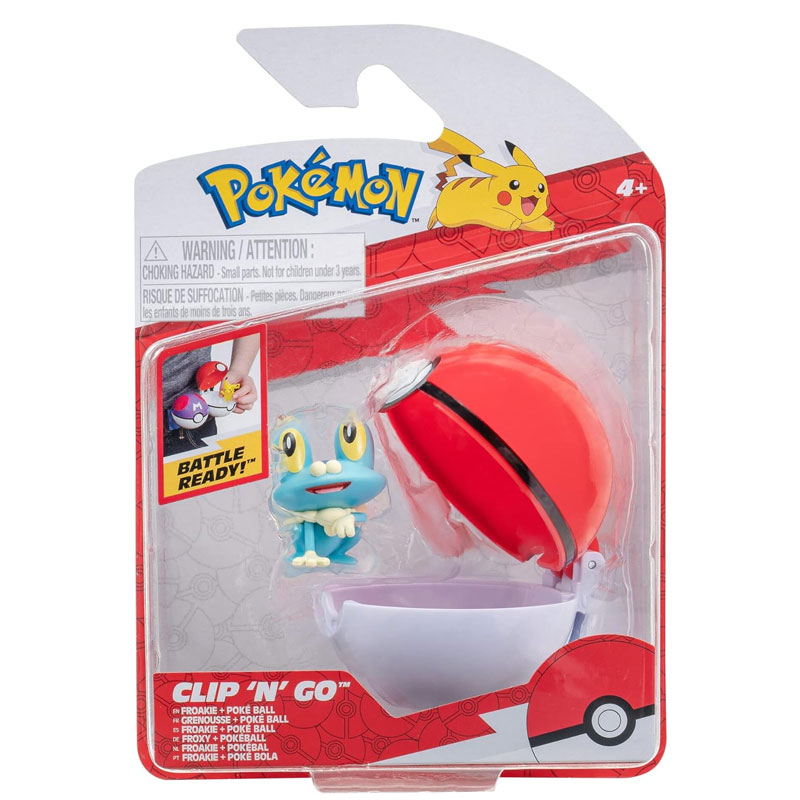Pokemon Froakie + Pokeball