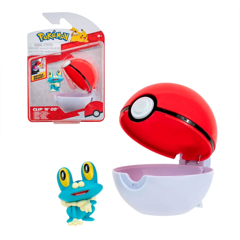 Pokemon Froakie + Pokeball
