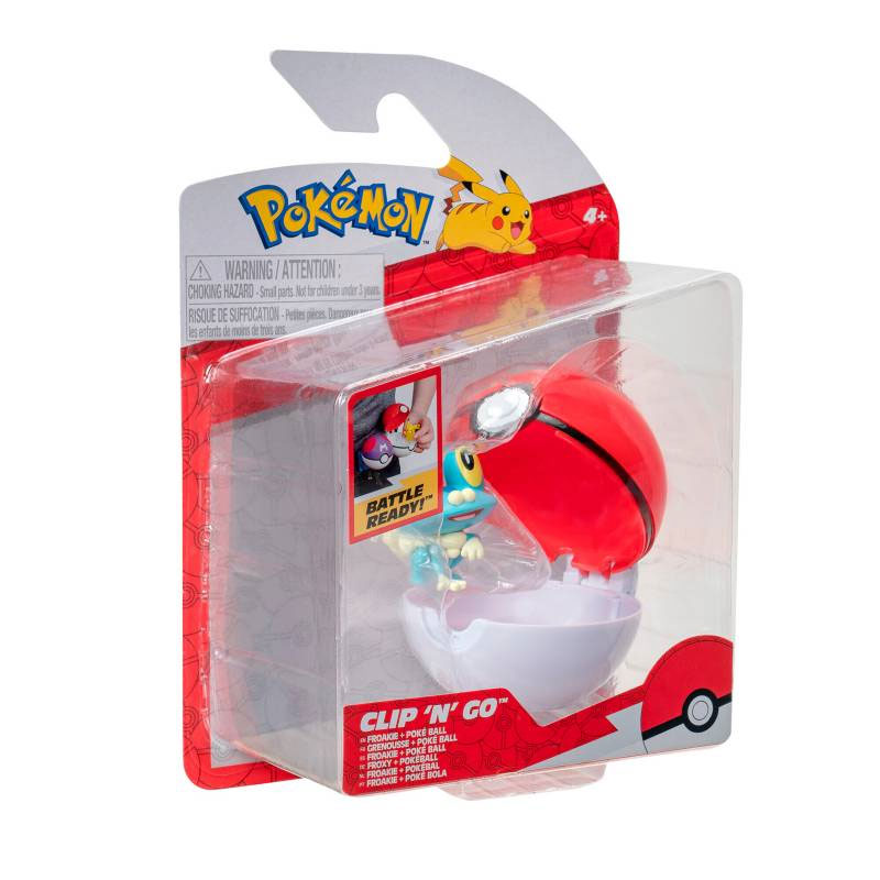 Pokemon Froakie + Pokeball
