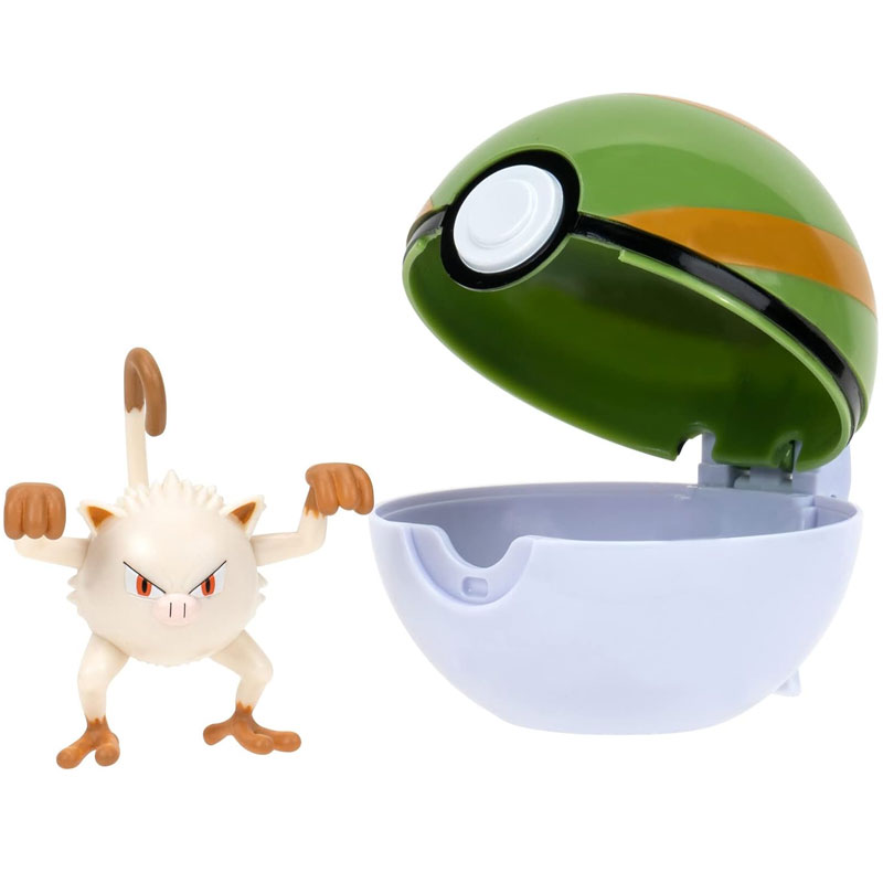 Pokemon Mankey + Nets Ball
