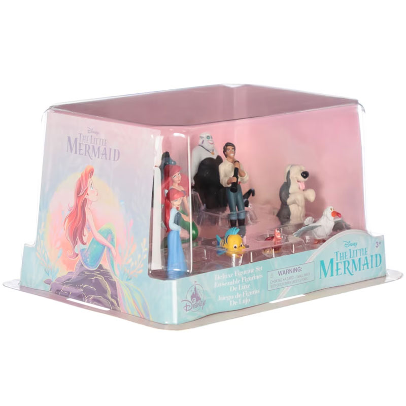 Disney La sirenita set de 10 figuras