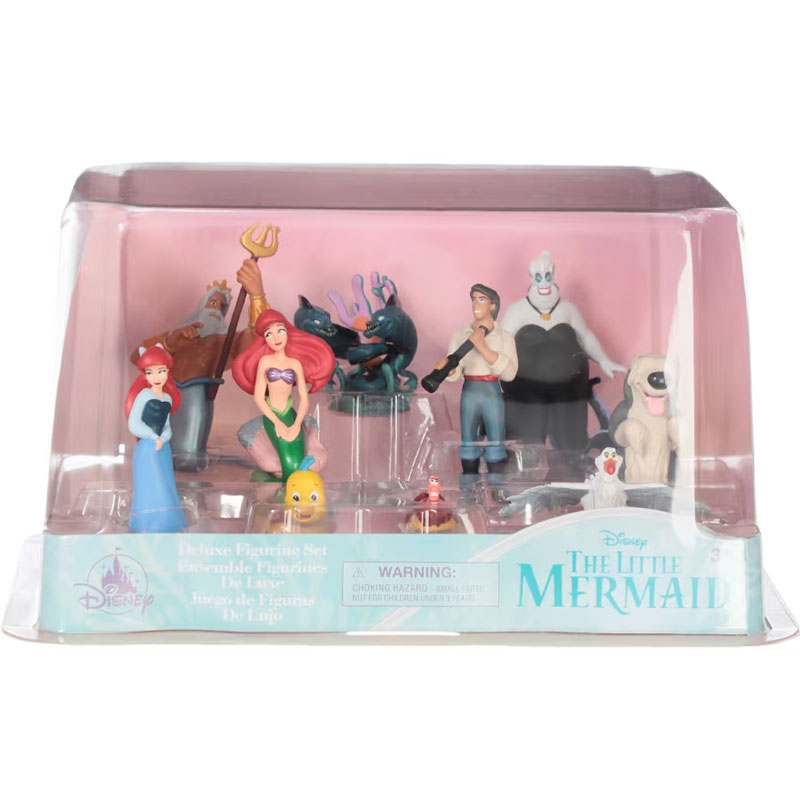Disney La sirenita set de 10 figuras