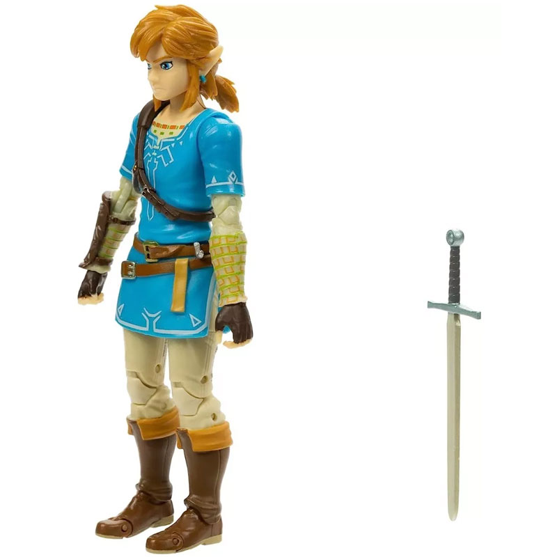 The Legend Of Zelda (botw): Figura De Accion Link Con Espada