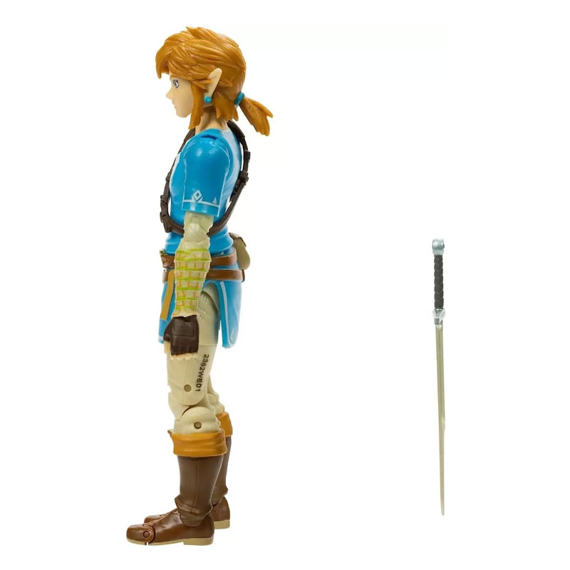 The Legend Of Zelda (botw): Figura De Accion Link Con Espada
