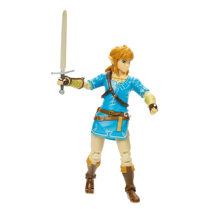 The Legend Of Zelda (botw): Figura De Accion Link Con Espada