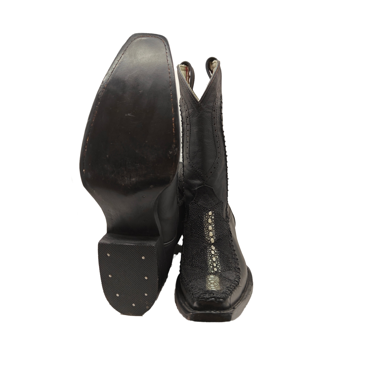 Botas Vaqueras El Chiqueado Piel Exótica Mantarraya Reyna