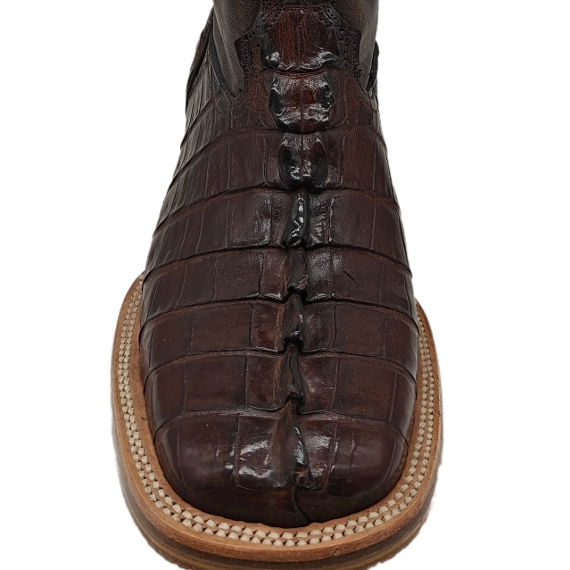 Bota Vaquera El Chiqueado Piel Autentica Cola de Cocodrilo