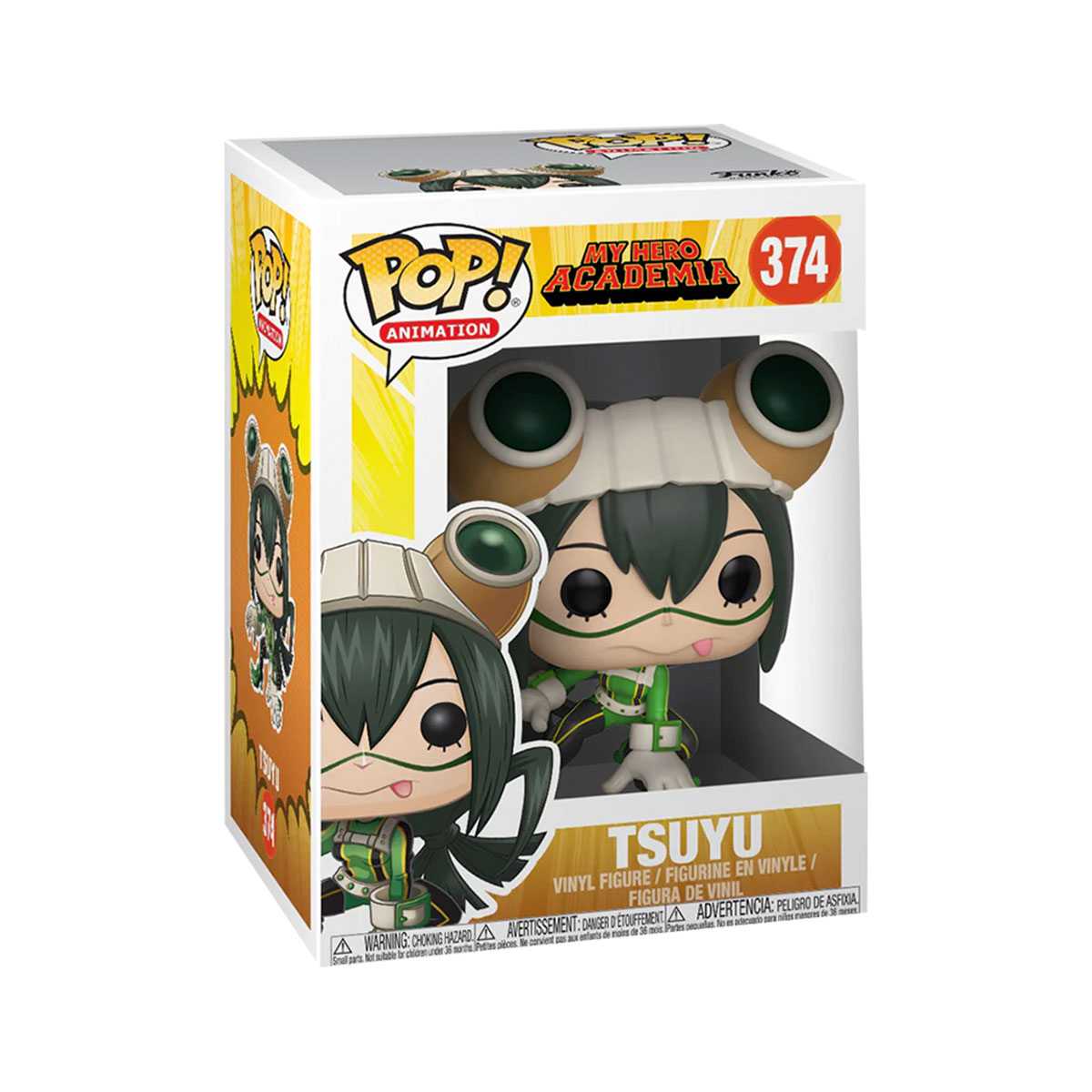 Funko Pop Tsuyu Asui #374 My Hero Academia Anime Figura Original