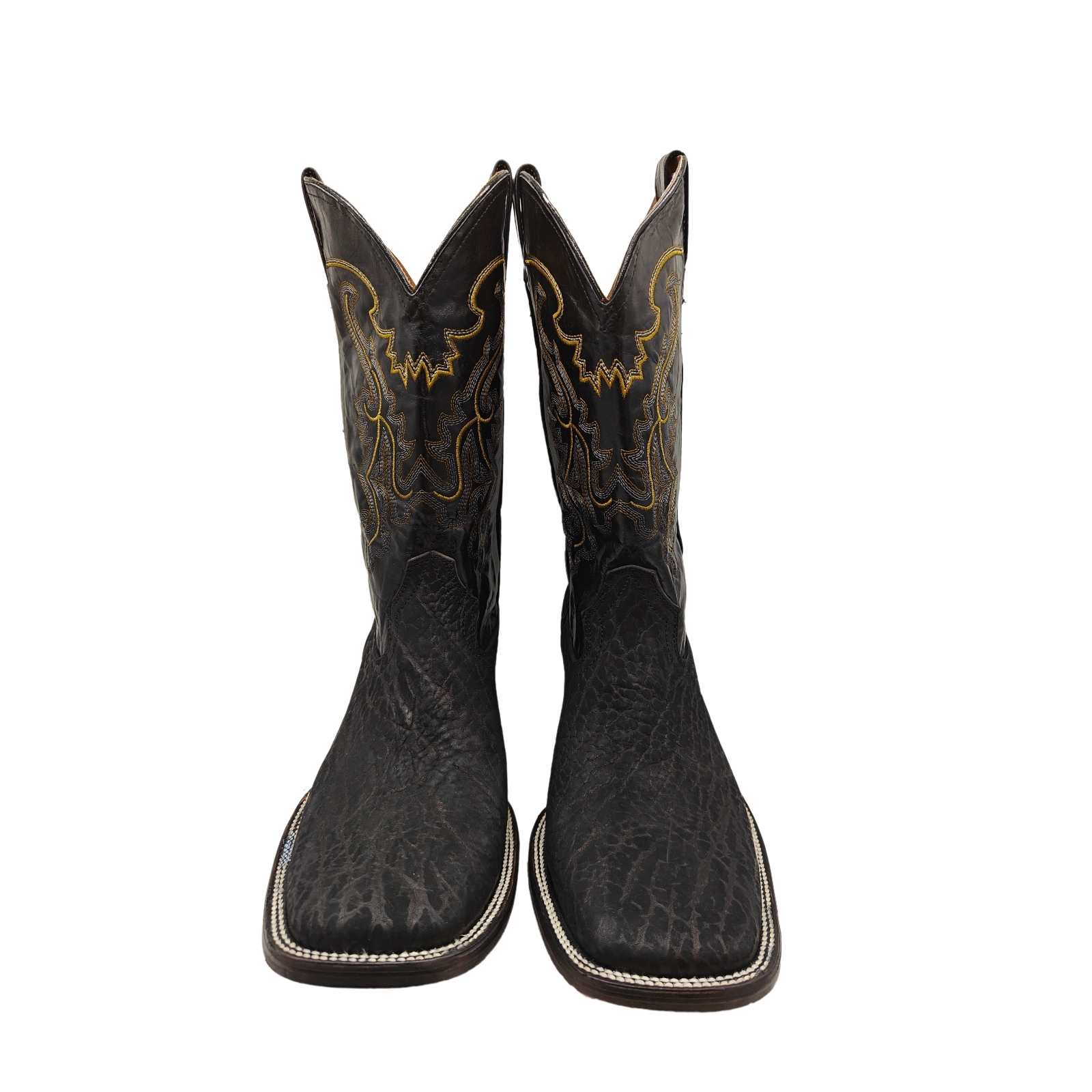 Botas Vaqueras El Chiqueado Piel Genuina de Cuello Toro