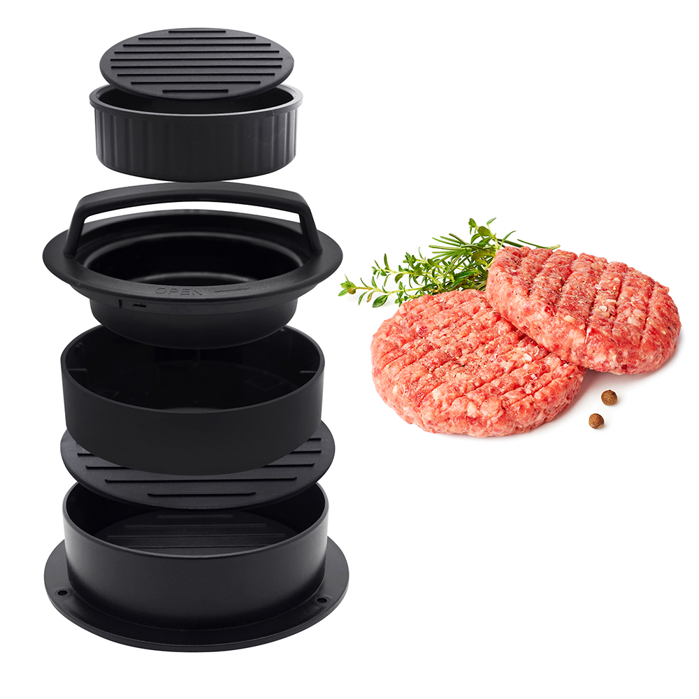 AGBOX Molde Prensa para Hamburguesa Manual Antiadherente TH-MOLD01