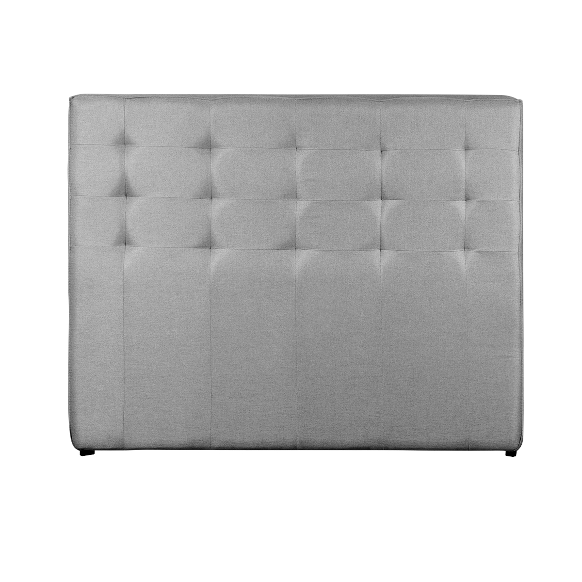 Cabecera Matrimonial, Elaborada de Madera de Pino, Roomi Color Gris