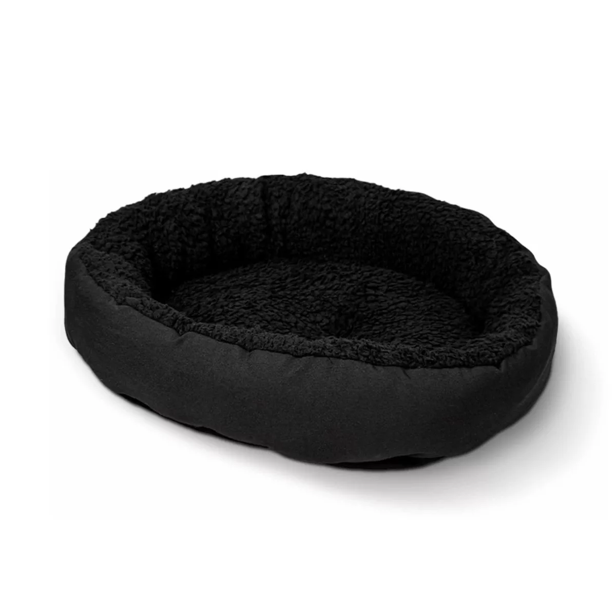 Camas Para Perros O Gatos Super Cómoda Y Suave 60x50cm Negro