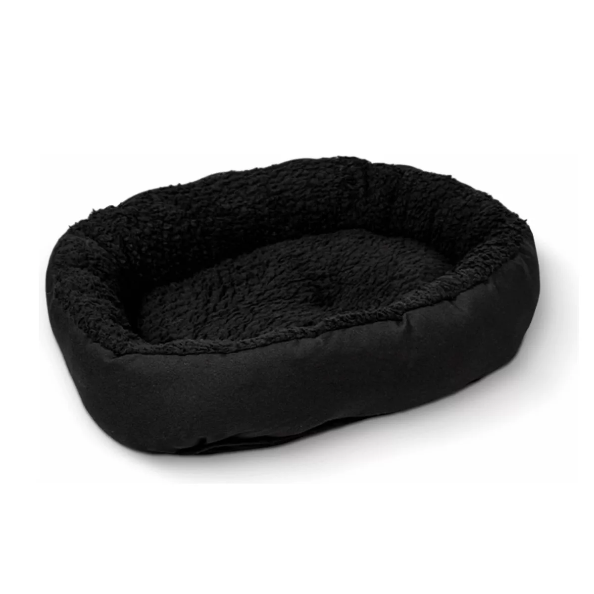 Camas Para Perros O Gatos Super Cómoda Y Suave 60x50cm Negro