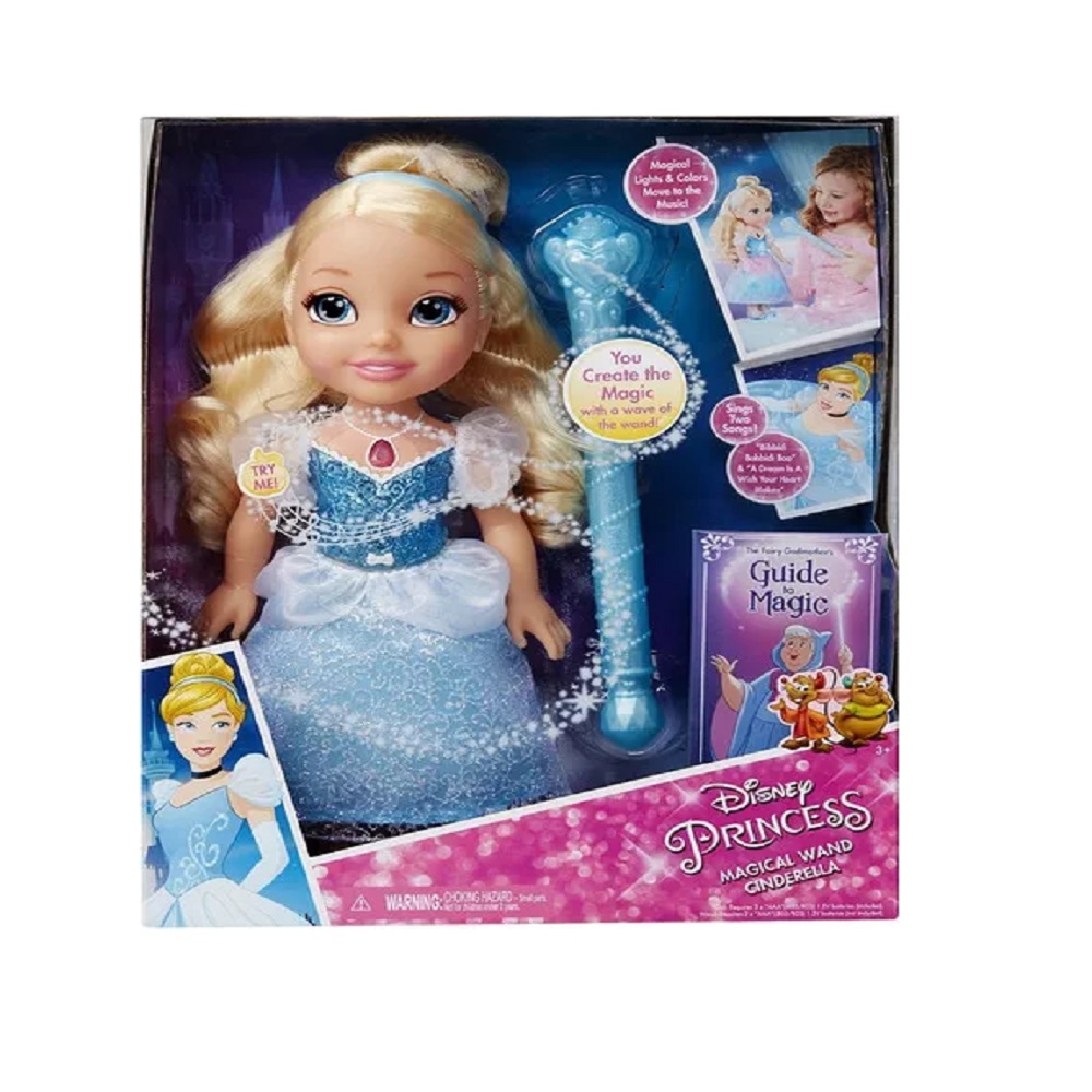 Disney Princesa Cenicienta Con Varita Magica 40 CM