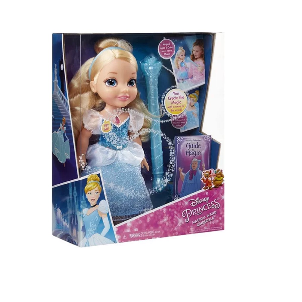 Disney Princesa Cenicienta Con Varita Magica 40 CM