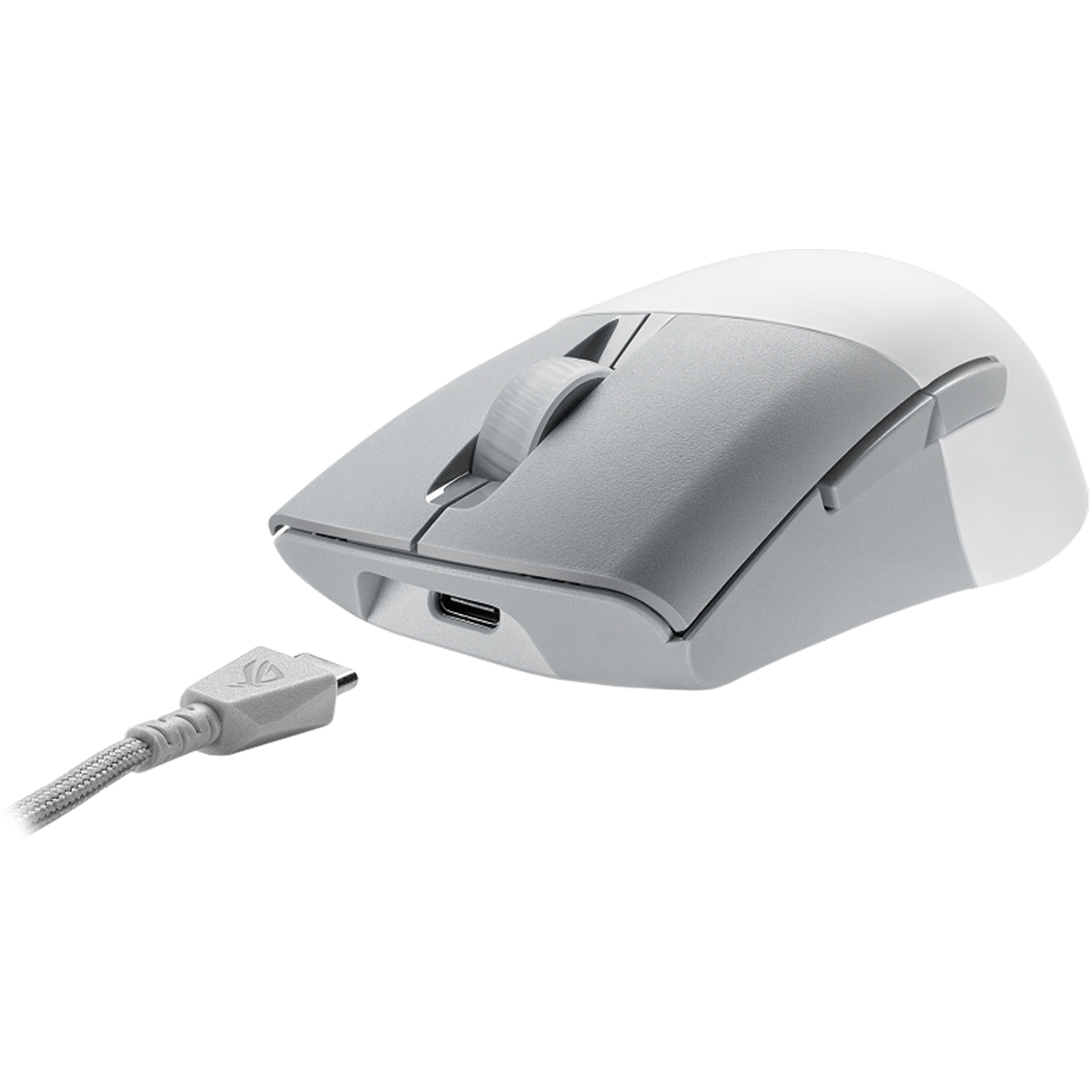 Mouse Gamer ASUS P709 ROG Keris Wireless AimPoint 36000DPI 5 Botones Blanco 