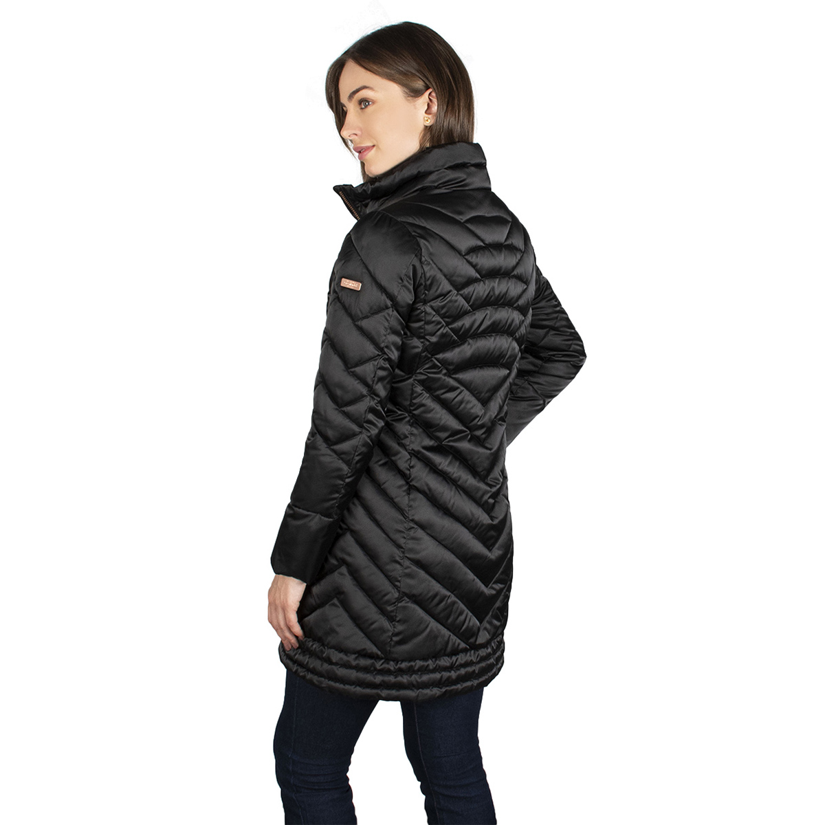 Chamarra Lifestyle Greenlander Capitonada Larga Mujer