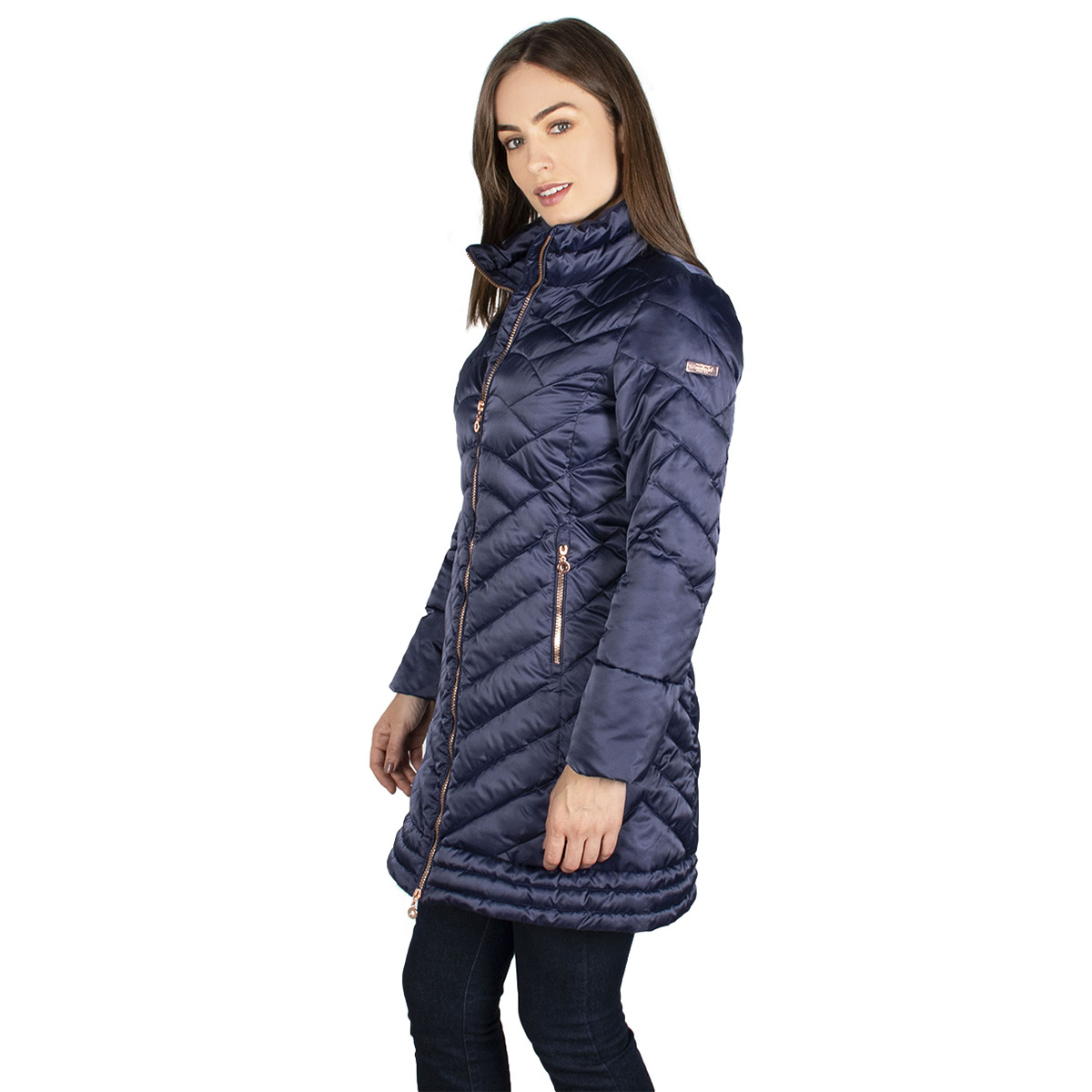 Chamarra Lifestyle Greenlander Capitonada Larga Mujer