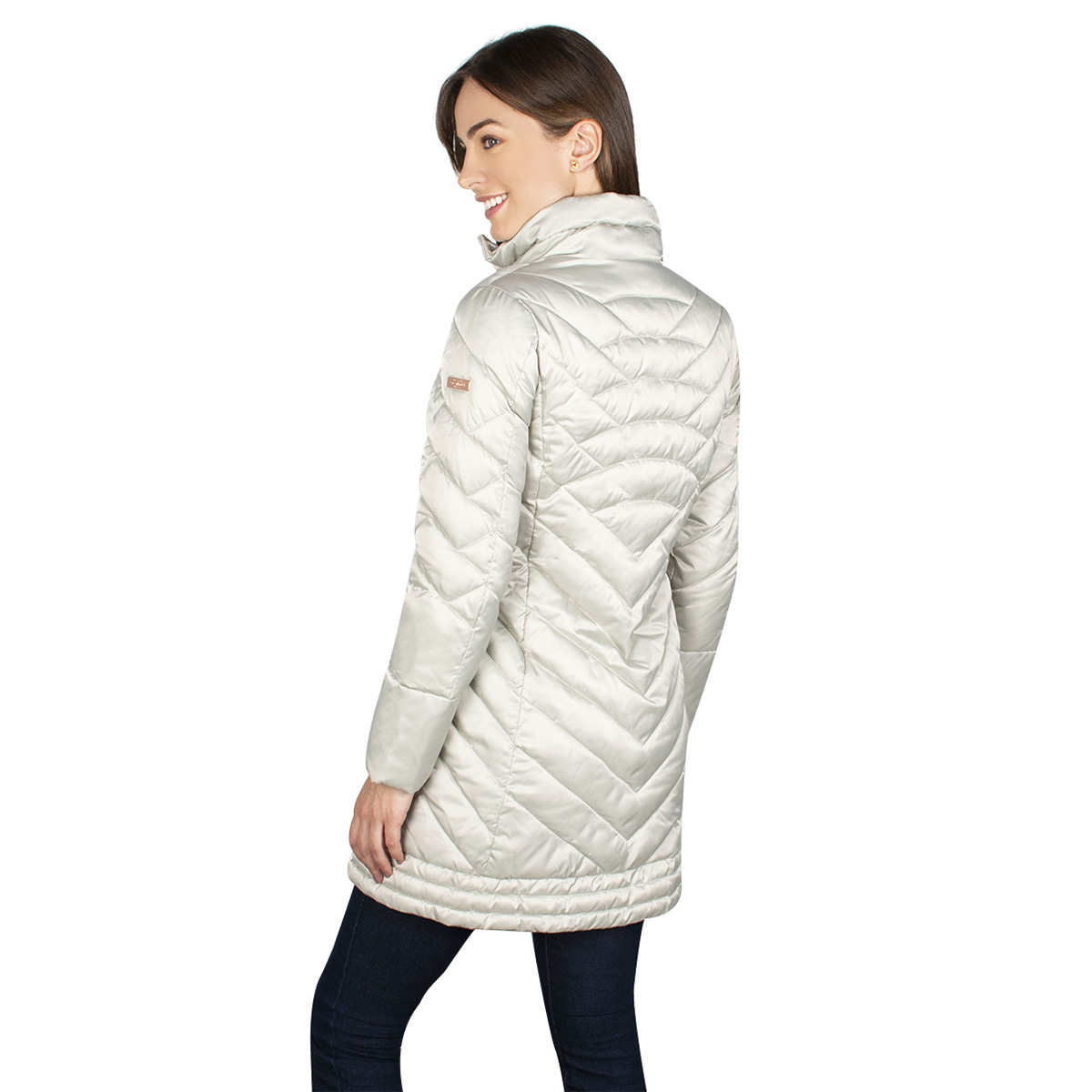 Chamarra Lifestyle Greenlander Capitonada Larga Mujer
