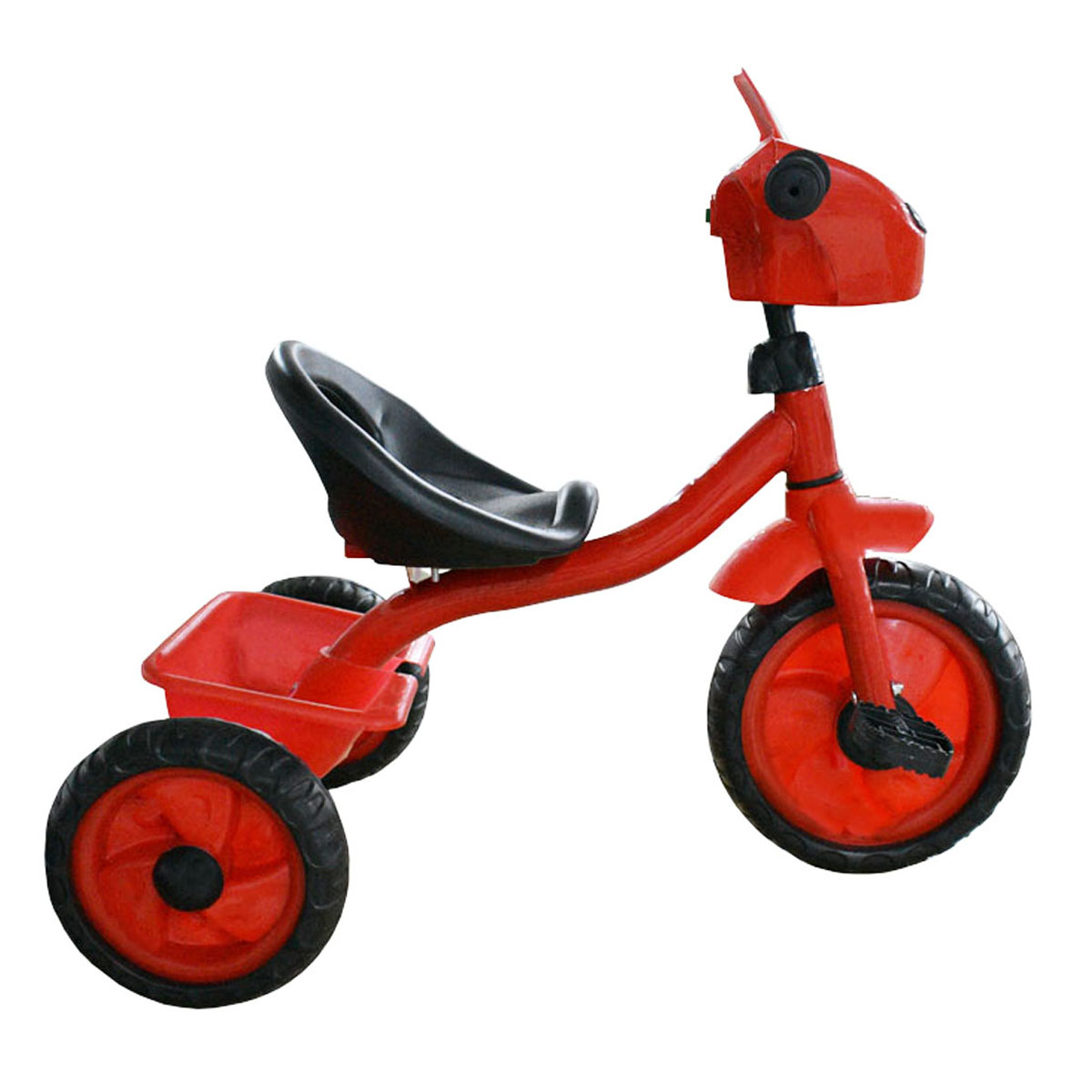 Triciclo para niños con Canastilla Rayo Mc Queen Rojo
