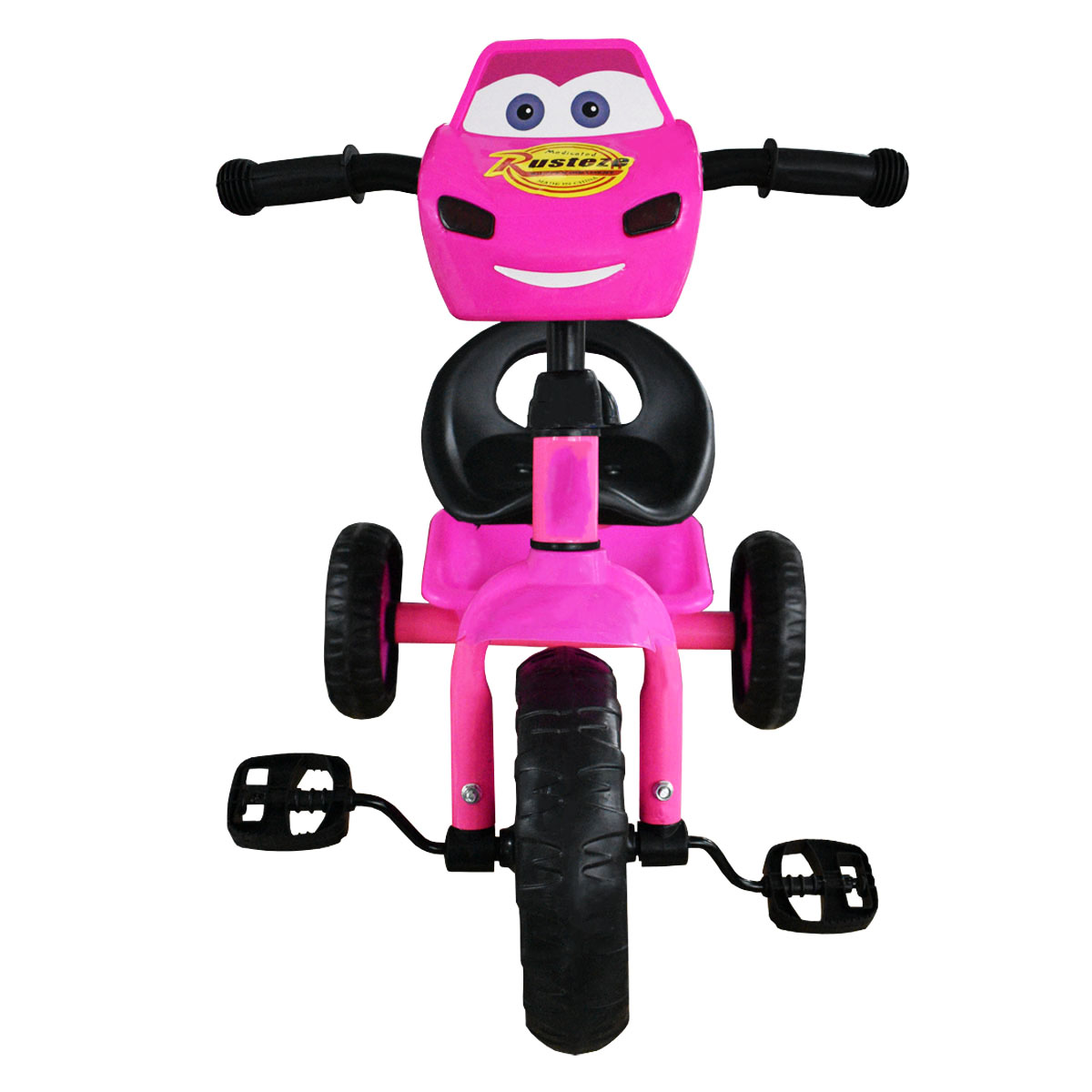 Triciclo para niños con Canastilla Rayo Mc Queen Rosa