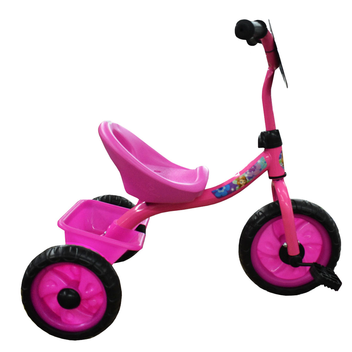 Triciclo para niños con Canastilla Princesa Sofia Rosa