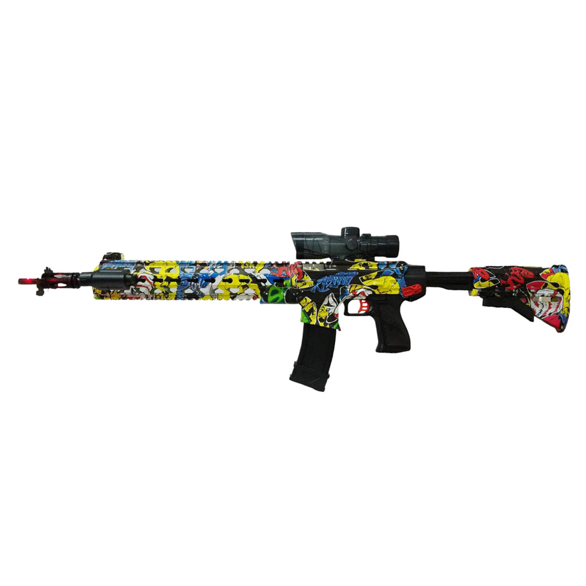 Rifle Juguete 2 En 1 Pistola De Hidrogel con Cartucho 308C-A