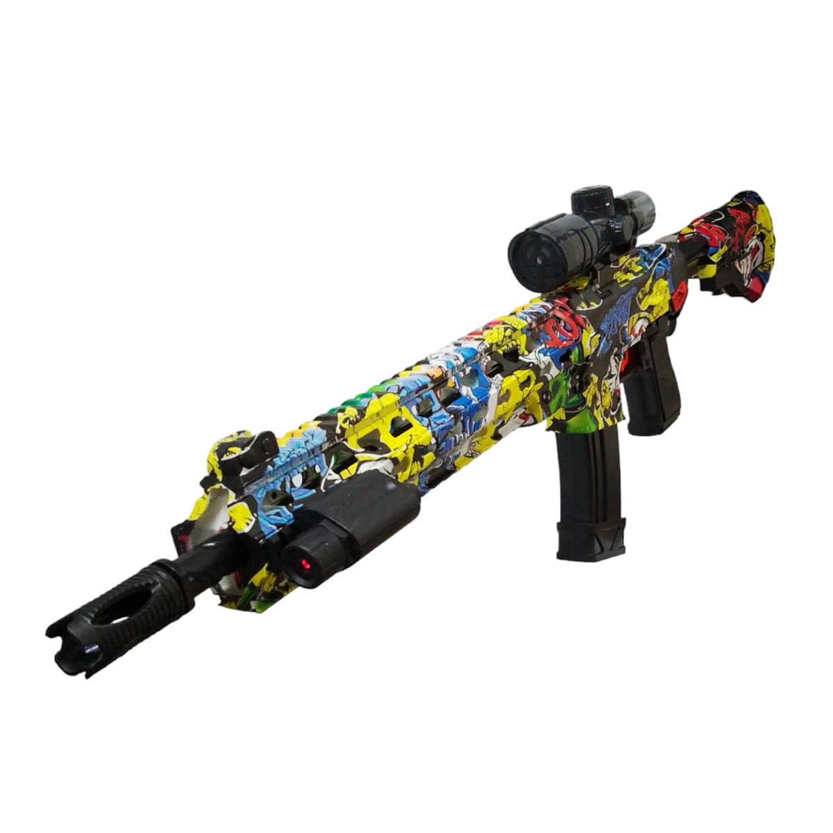 Rifle Juguete 2 En 1 Pistola De Hidrogel con Cartucho 308C-A