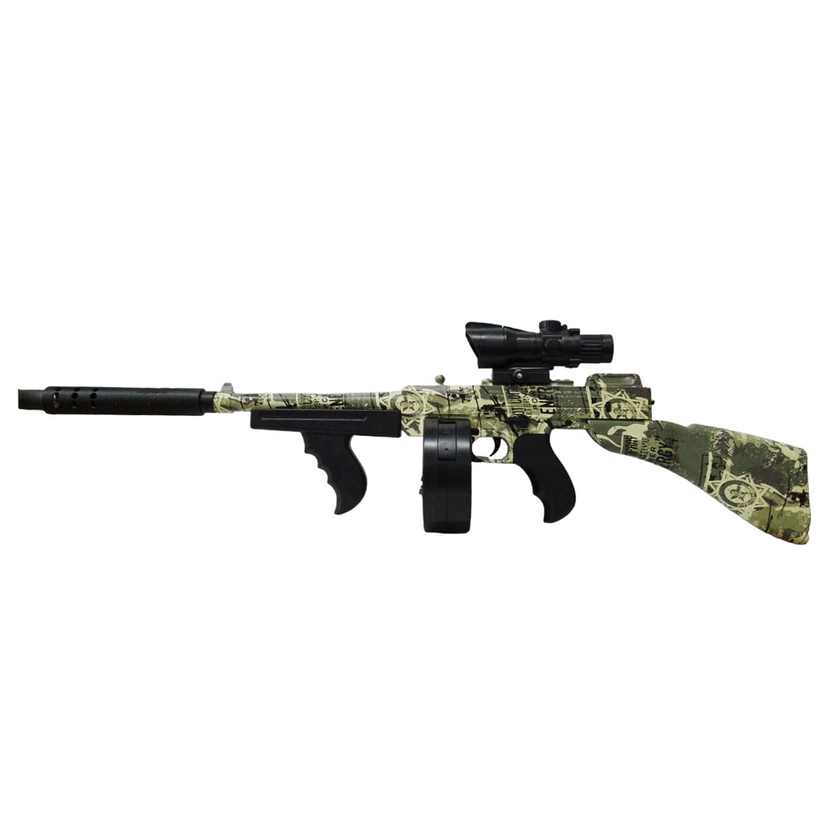 Metralladora Larga Juguete Hidrogel Semi-automatica Thomson 735C