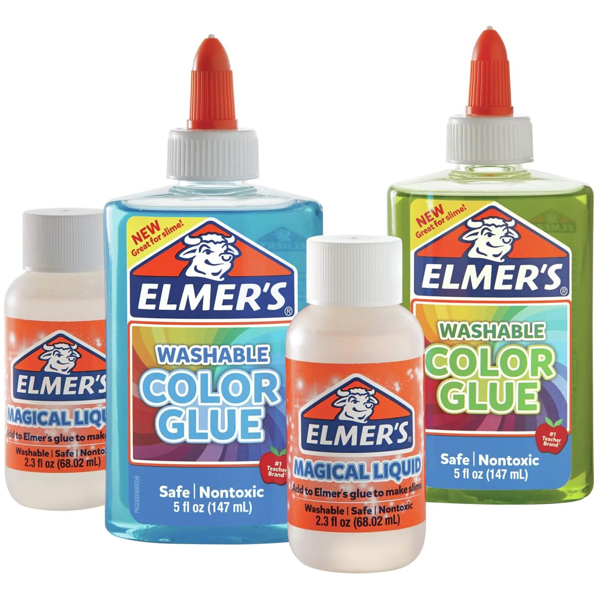 Kit Slime Elmer's Juguete Plastilina Para Niñas Niños 147ml - Compra Ahora