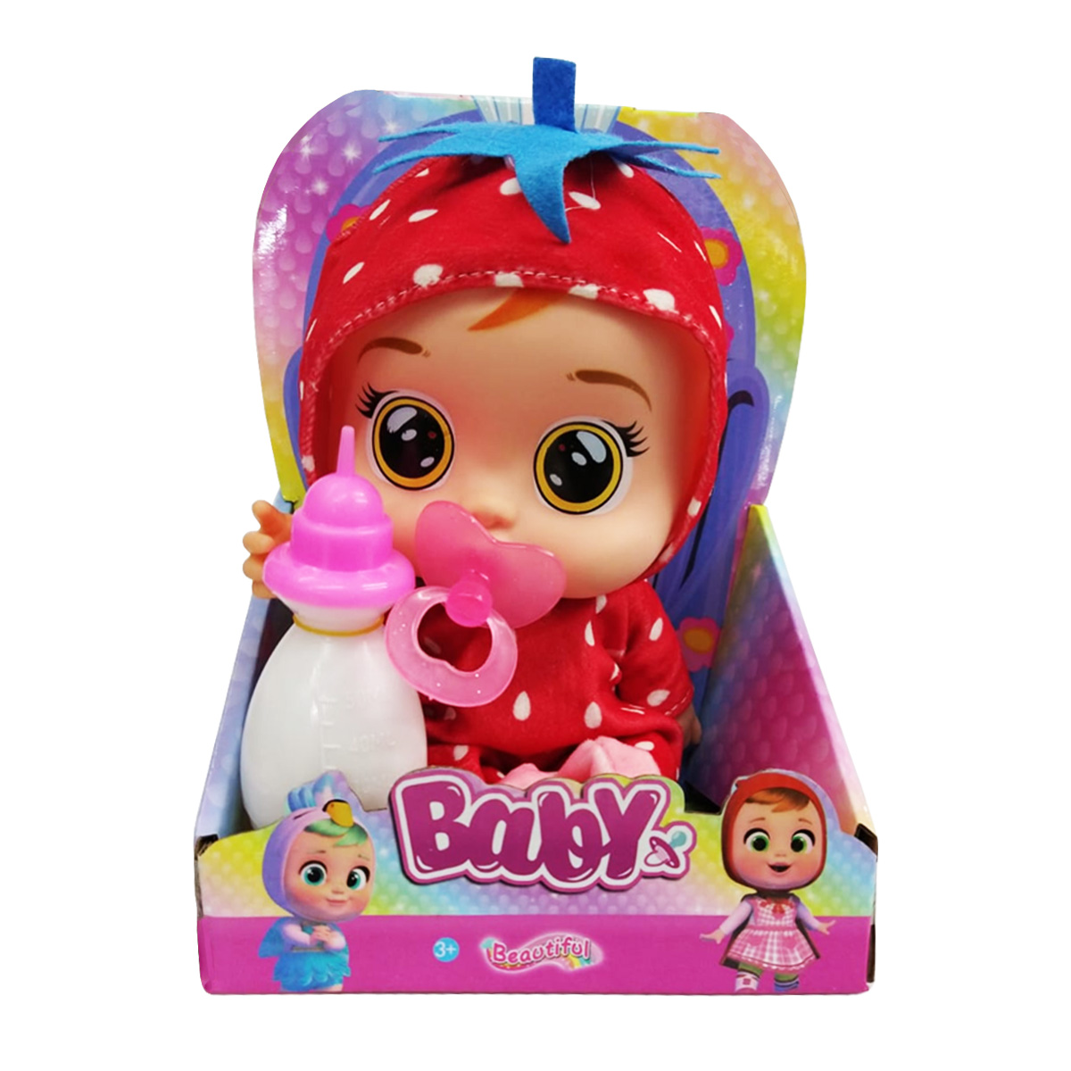 Muñeco Bebe Lloron Tutti Frutti Fresa