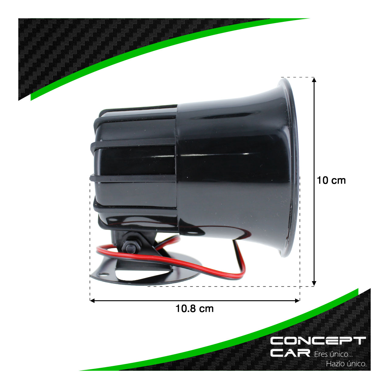 5 Sirena Electronica Tono Tarzan 15 Watts Alta Potencia 