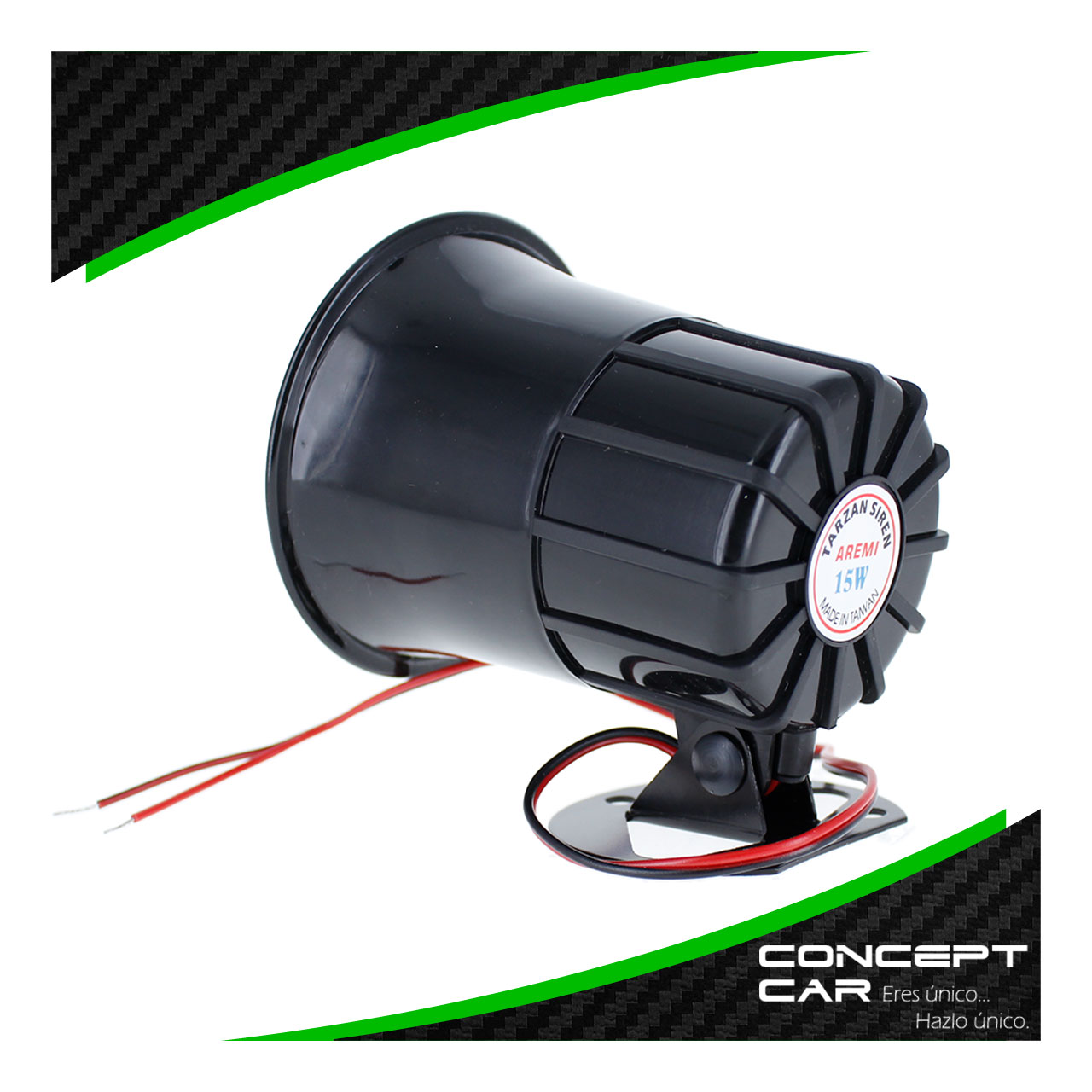 5 Sirena Electronica Tono Tarzan 15 Watts Alta Potencia 