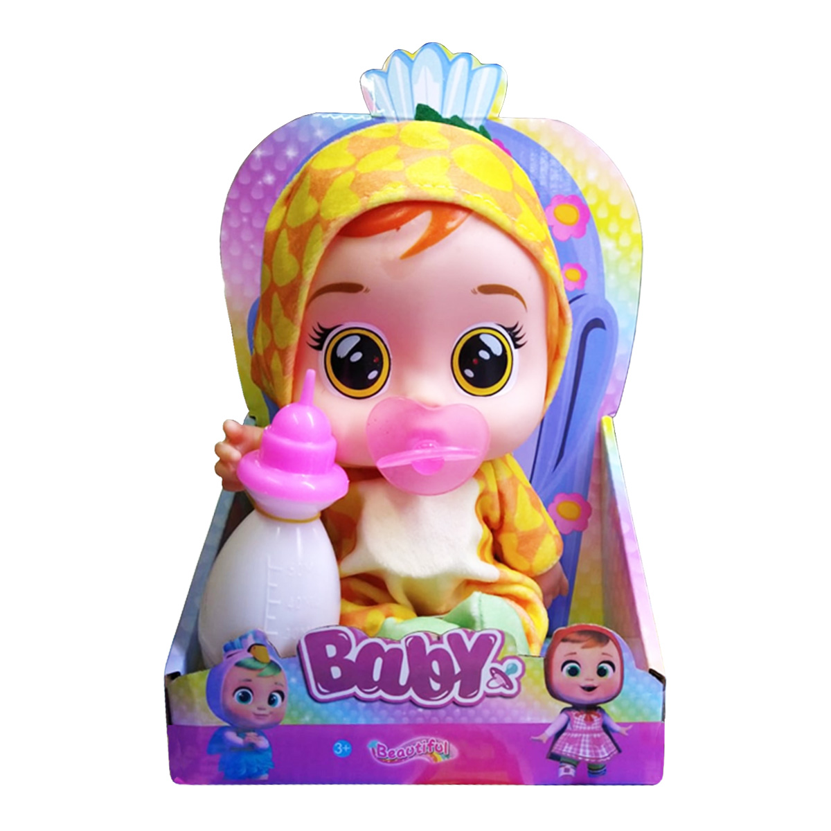 Muñeco Bebe Lloron Tutti Frutti Piña