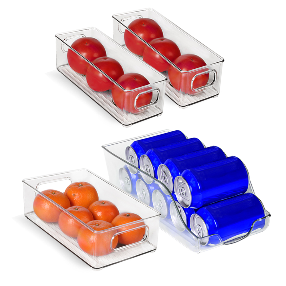 Organizadores Para Refrigerador Set De 4 Contenedores