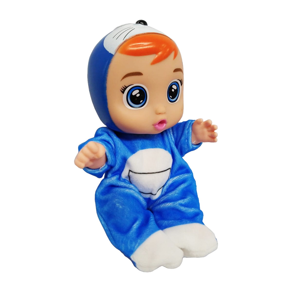 Muñeco Bebe Lloron con Accesorios Doraemon